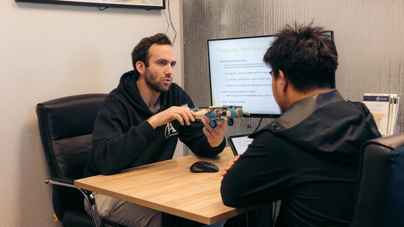 Enrollment process for new flight students